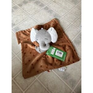 Gerber Lovey Baby Security Blanket Plush Elephant BNWT Modern Moments